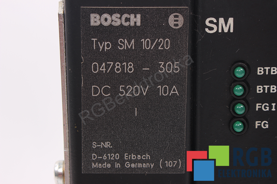 SM10/20 BOSCH