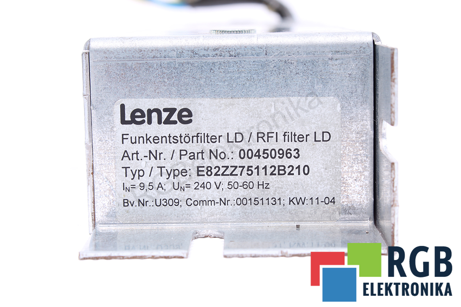 E82ZZ75112B210 LENZE