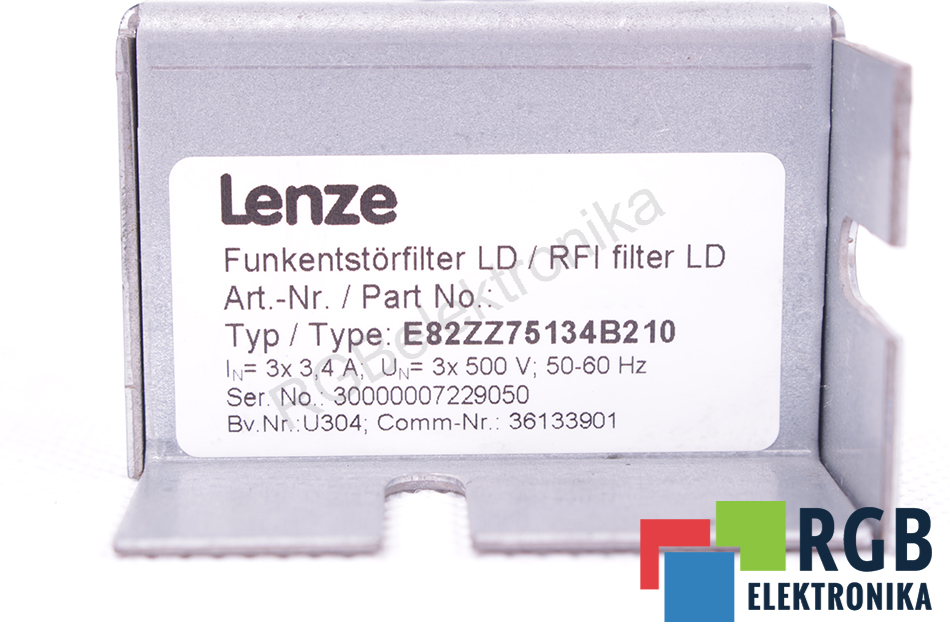 E82ZZ75134B210 LENZE