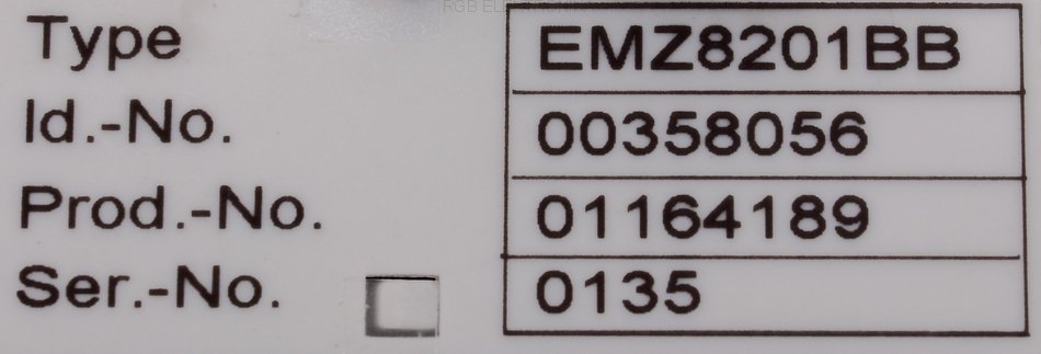 emz8201bb LENZE oprava