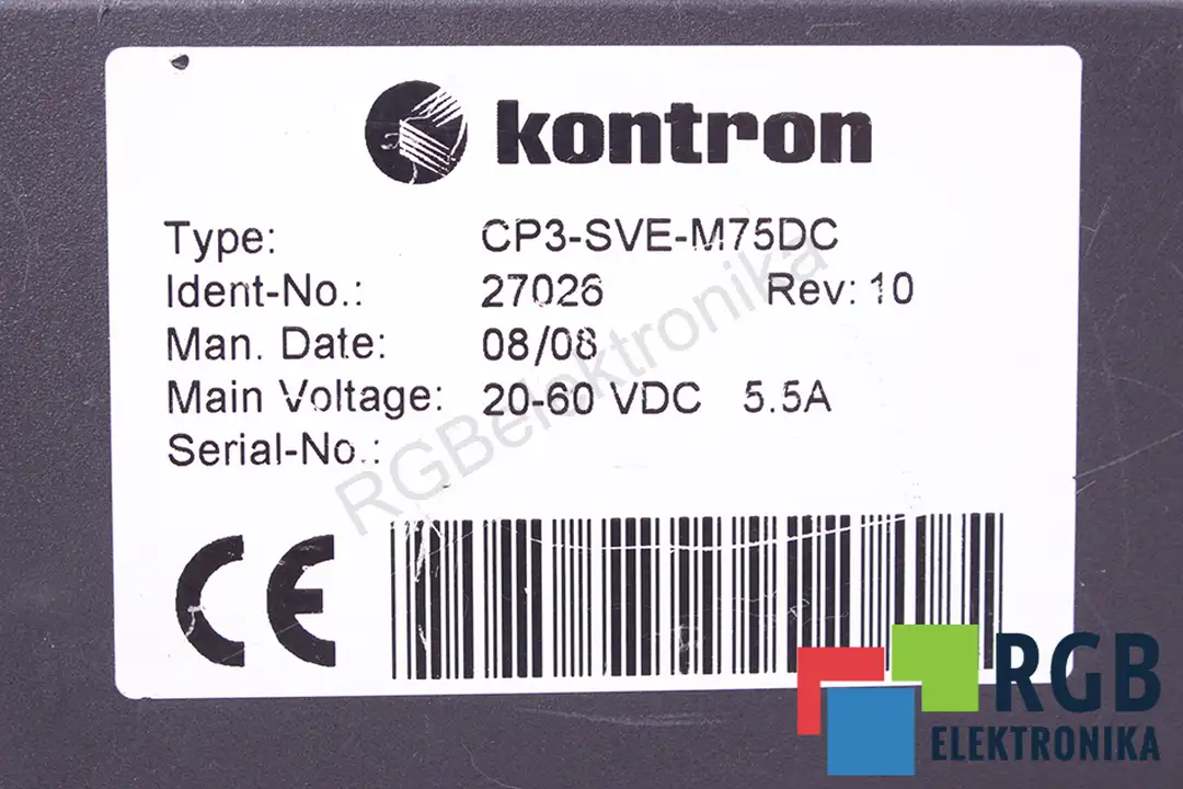 CP3-SVE-M75DC KONTRON