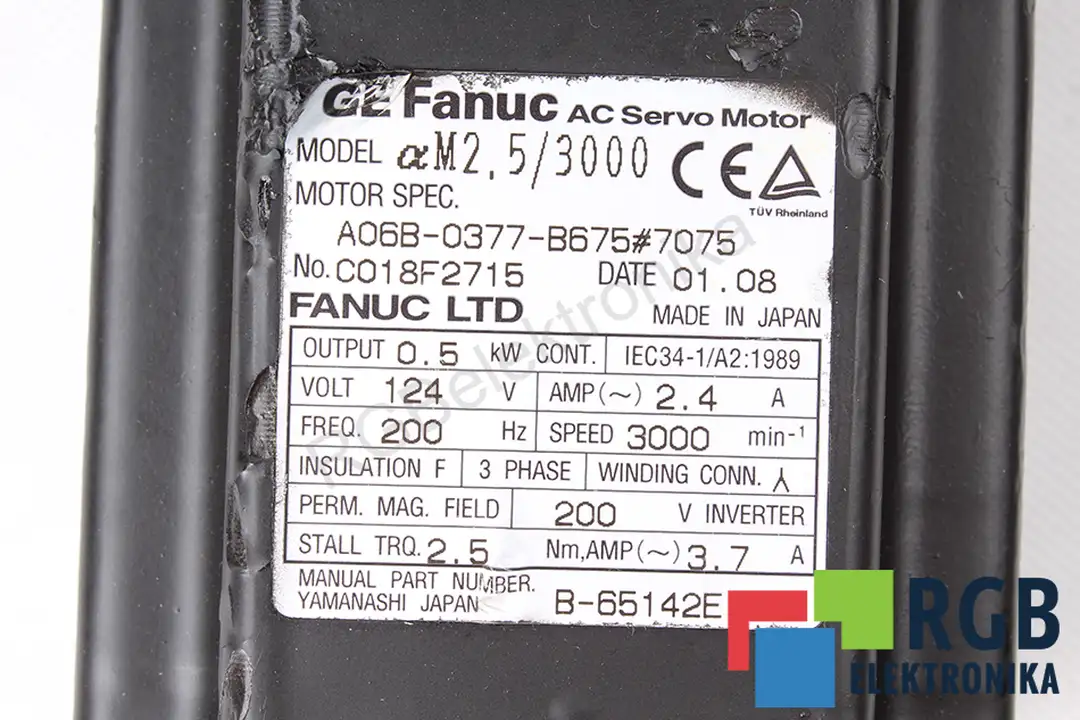 A06B-0377-B675#7075 FANUC