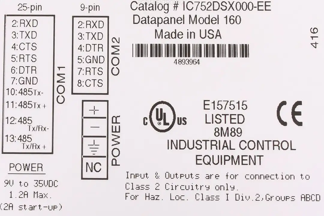 IC752DSX000-EE FANUC