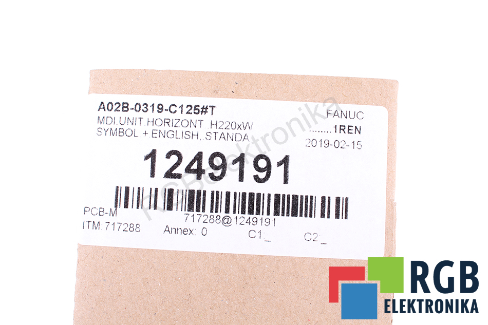 a02b-0319-c125-t FANUC oprava