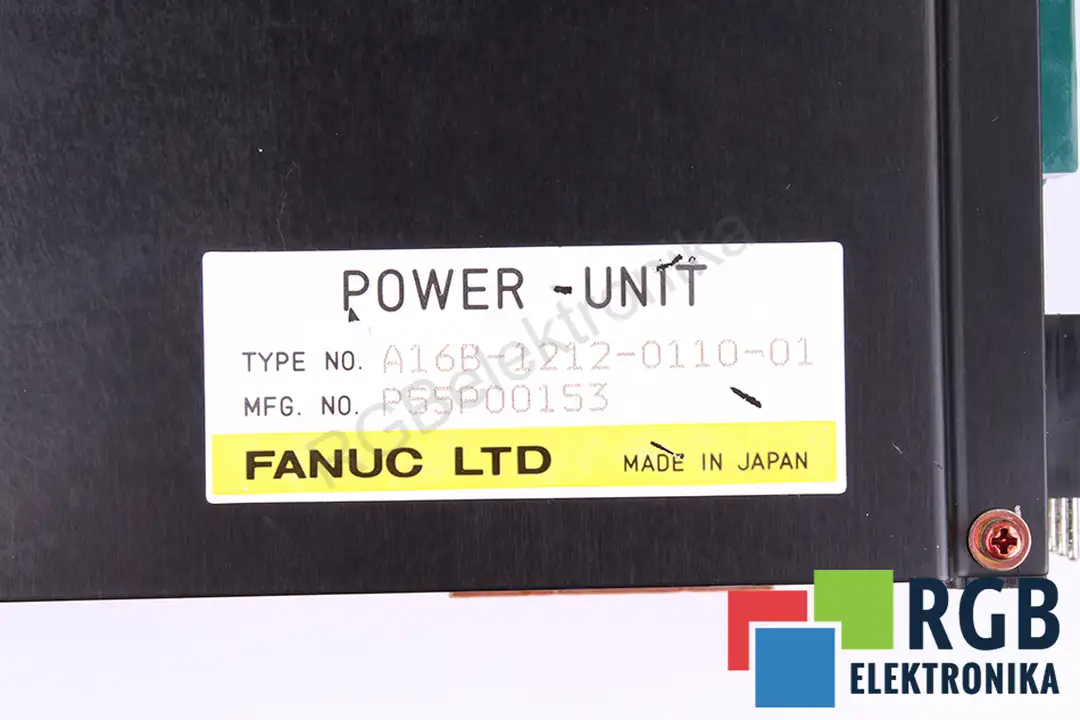 a16b-1212-0110-01 FANUC oprava