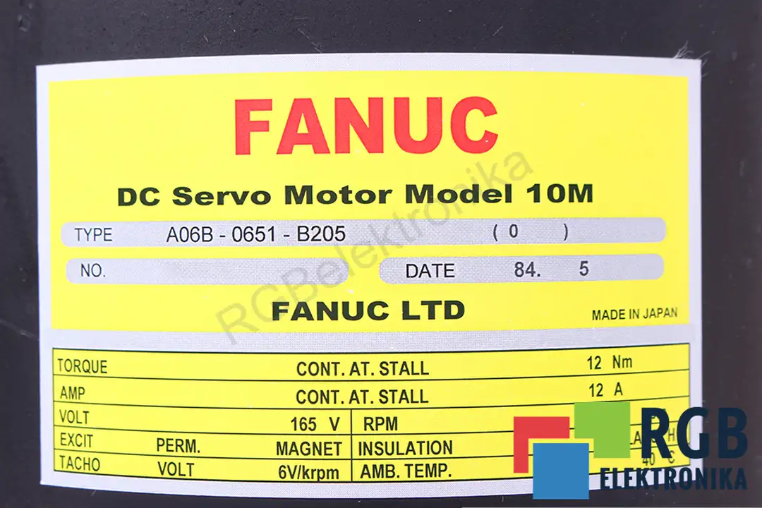 A06B-0651-B205 FANUC