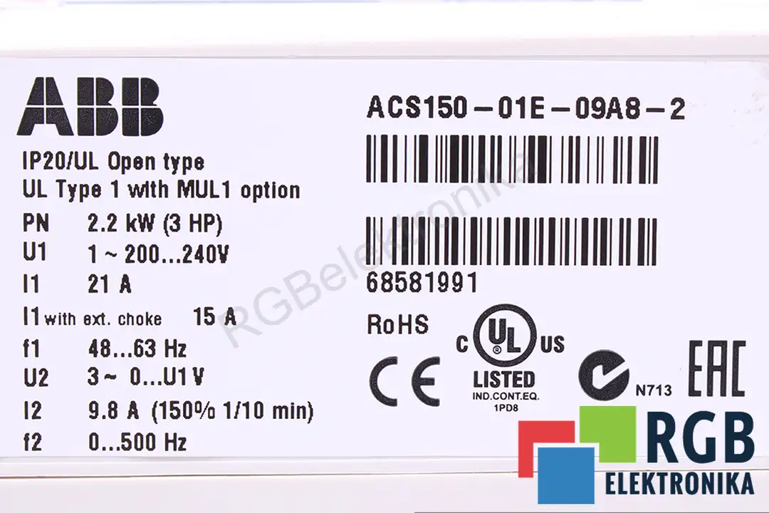 ACS150-01E-09A8-2 ABB