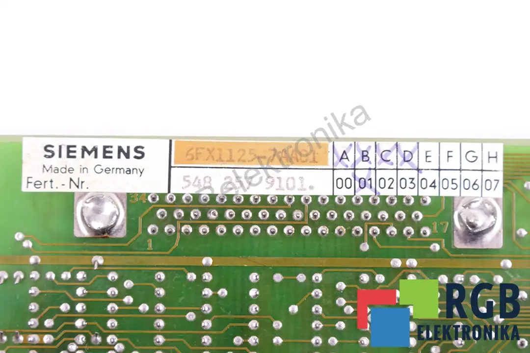 6FX1125-7AA01 SIEMENS