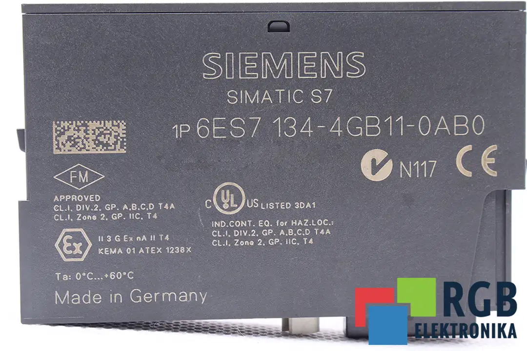 2AI I 4WIRE 6ES7 134-4GB11-0AB0 SIEMENS