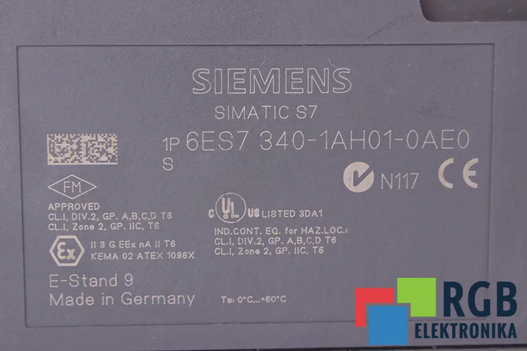 6ES7340-1AH01-0AE0 SIEMENS