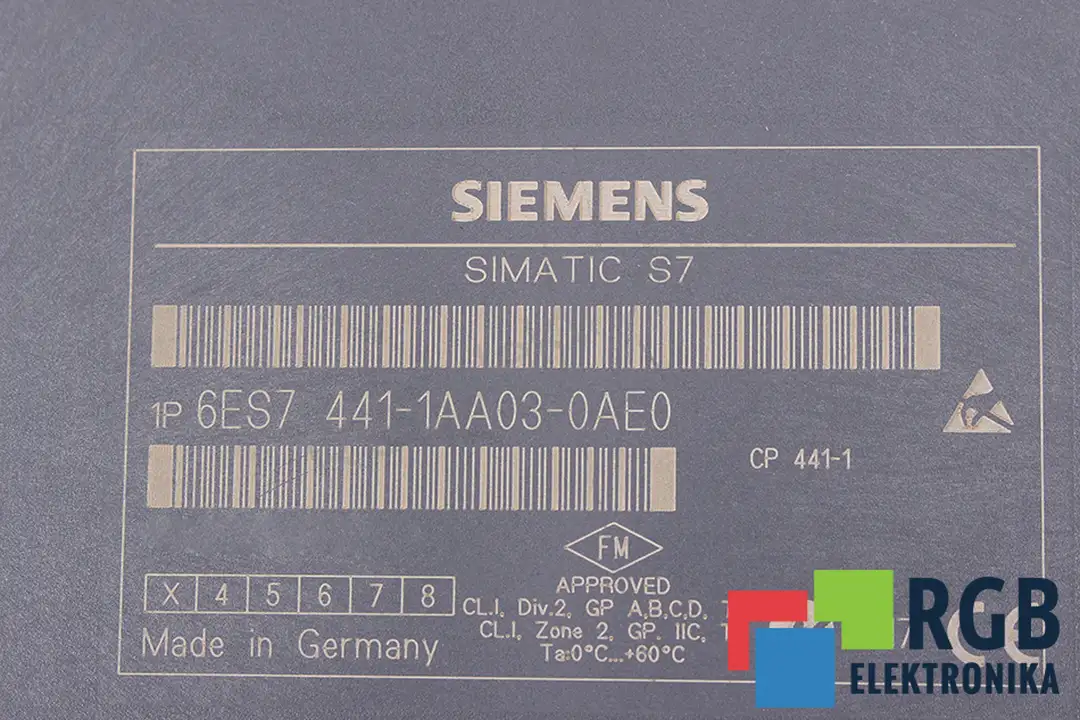 6ES7441-1AA03-0AE0 SIEMENS