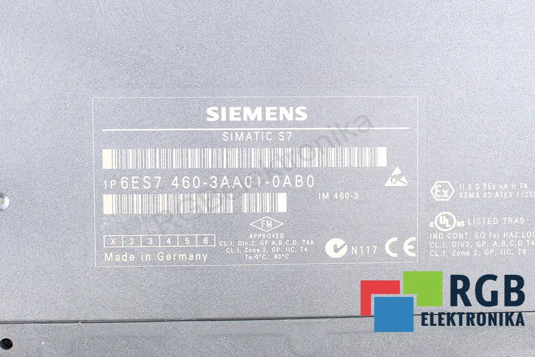 servis 6es7460-3aa01-0ab0 SIEMENS