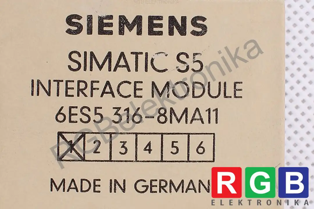 6ES5316-8MA11 SIEMENS