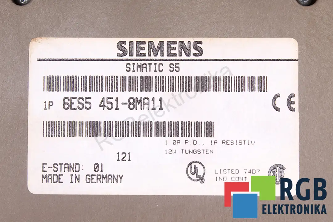 6es5451-8ma11 SIEMENS oprava