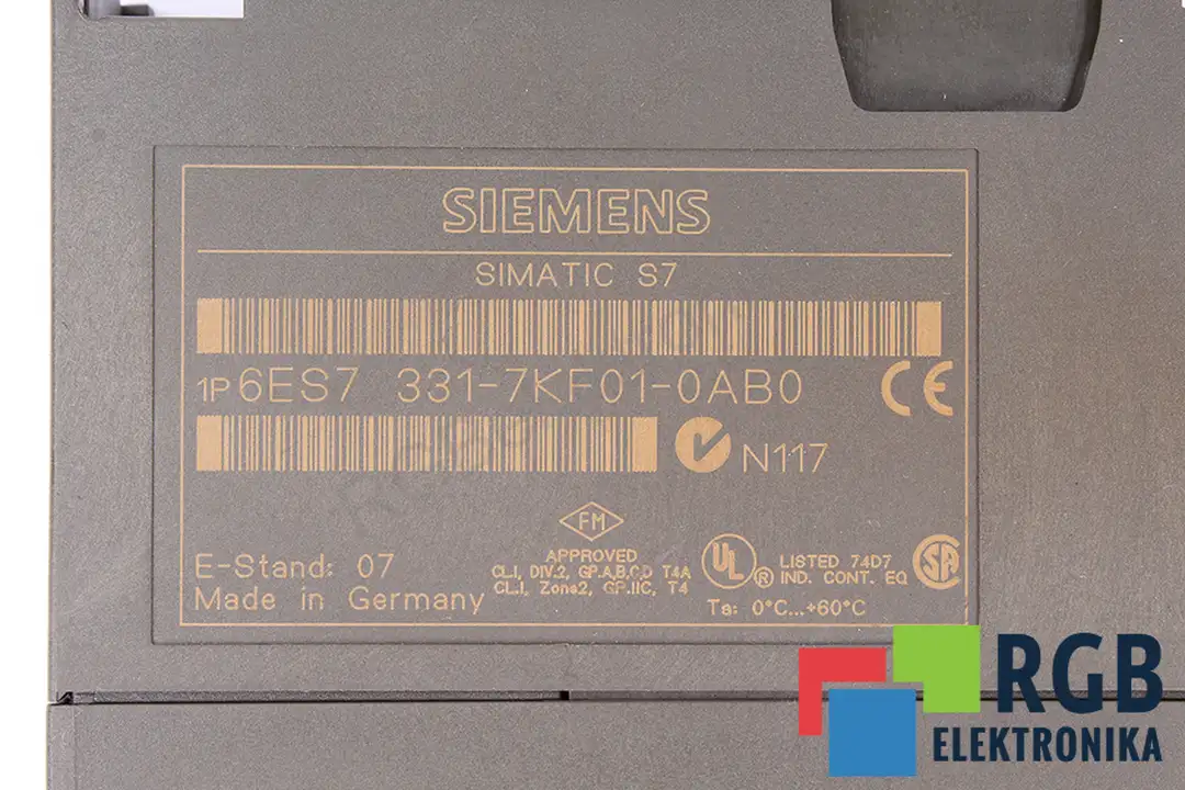 6ES7 331-7KF01-0AB0 SIEMENS