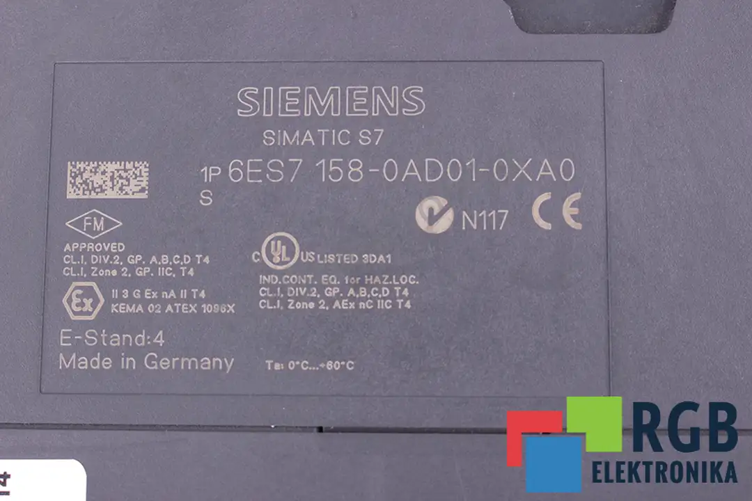 6ES7 158-0AD01-0XA0 SIEMENS