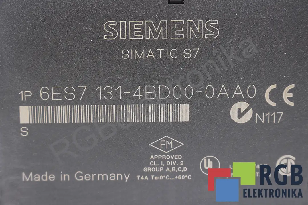 6ES7131-4BD00-0AA0 SIEMENS