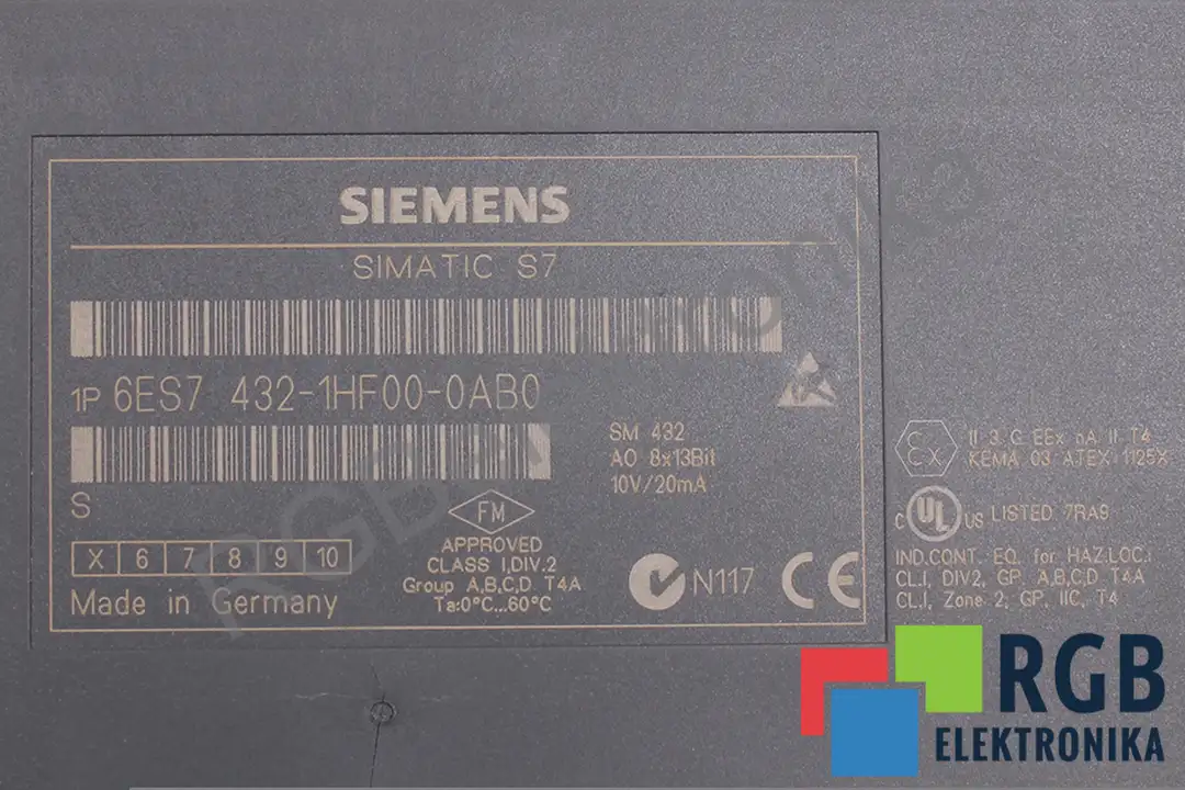 6ES7432-1HF00-0AB0 SIEMENS