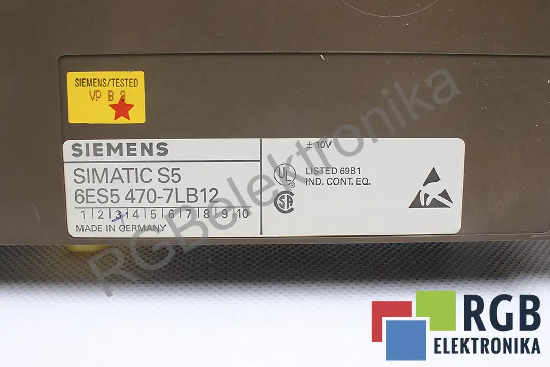 6ES5470-7LB12 SIEMENS