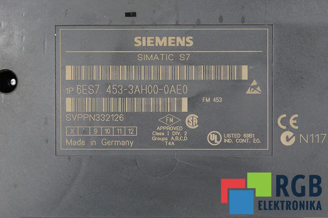 6ES7453-3AH00-0AE0 SIEMENS