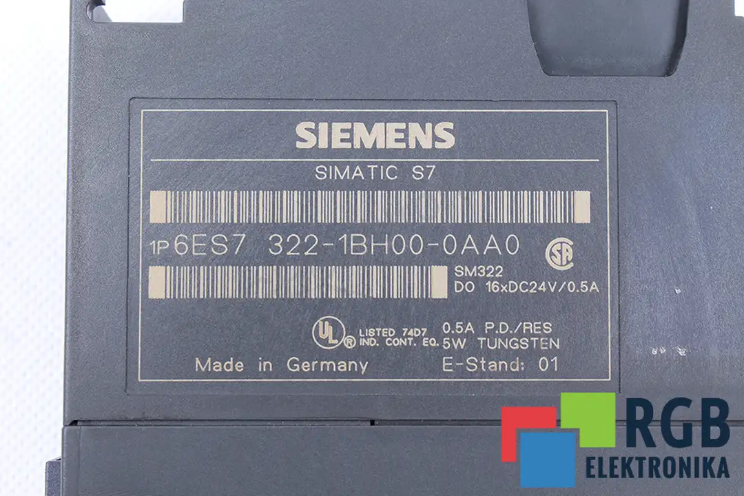 6ES7322-1BH00-0AA0 SIEMENS