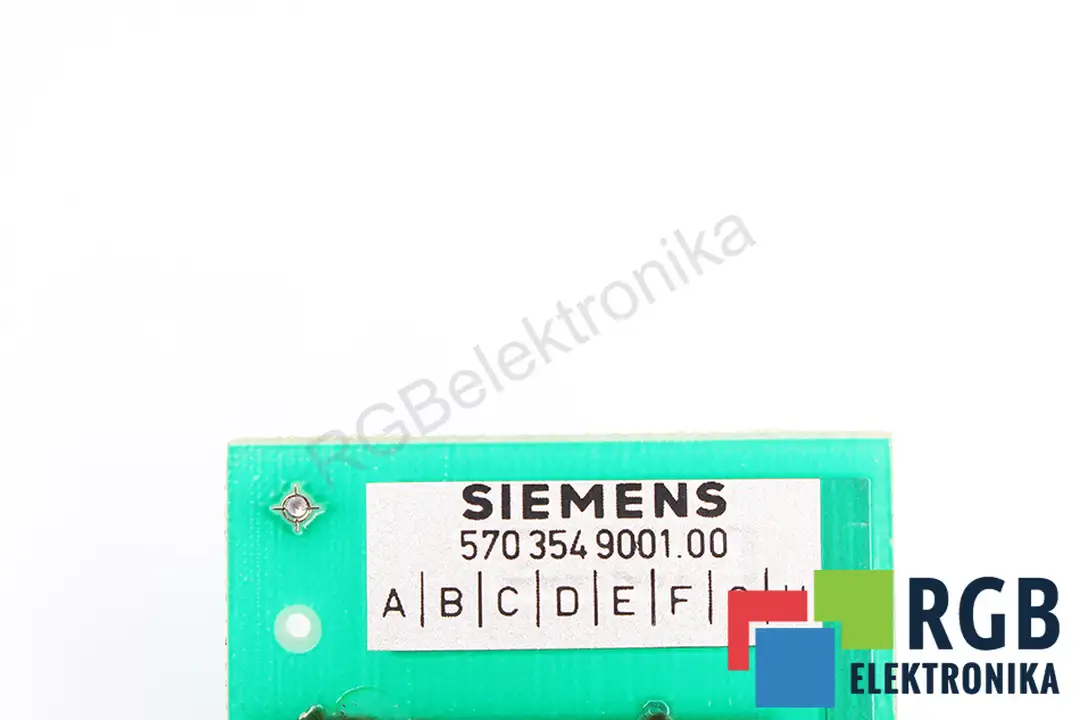 5703549001.00 SIEMENS