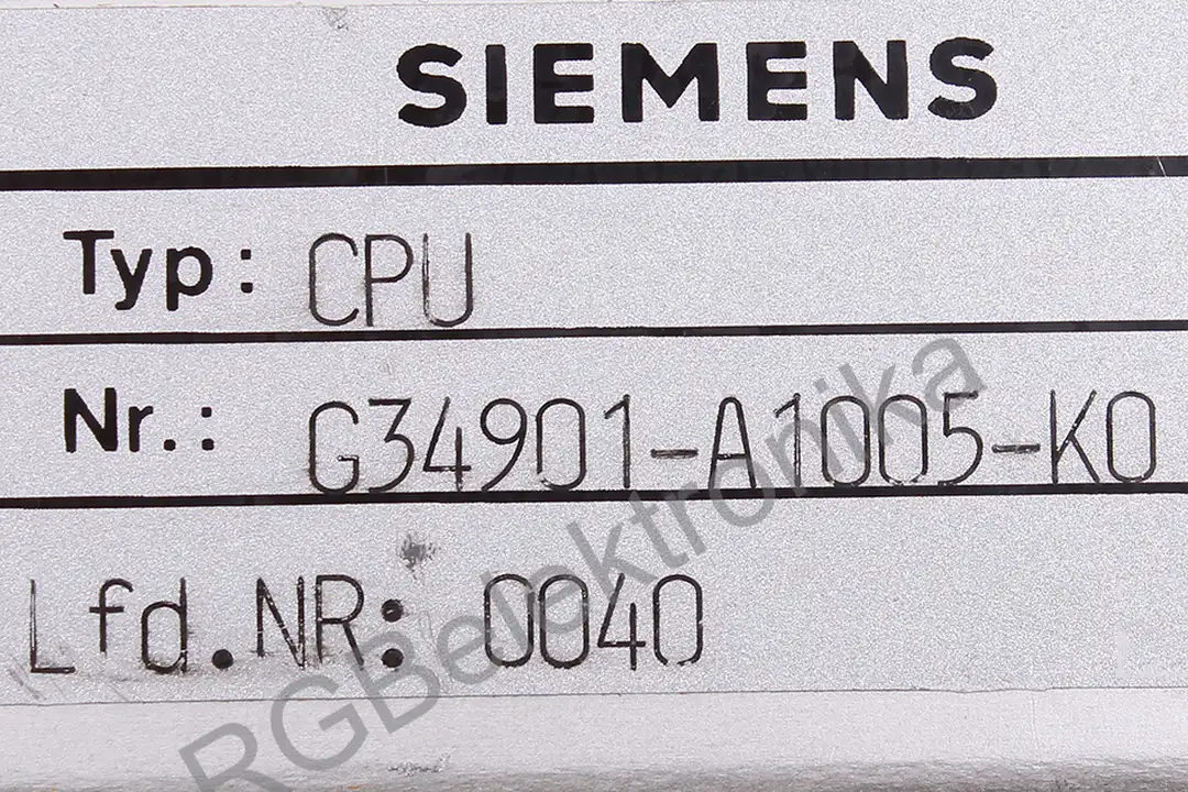 g34901-a1005-k0-g34901a1005k0-g34901-a1005-g34901-a1005-h2-a2-cpu-siemens SIEMENS oprava