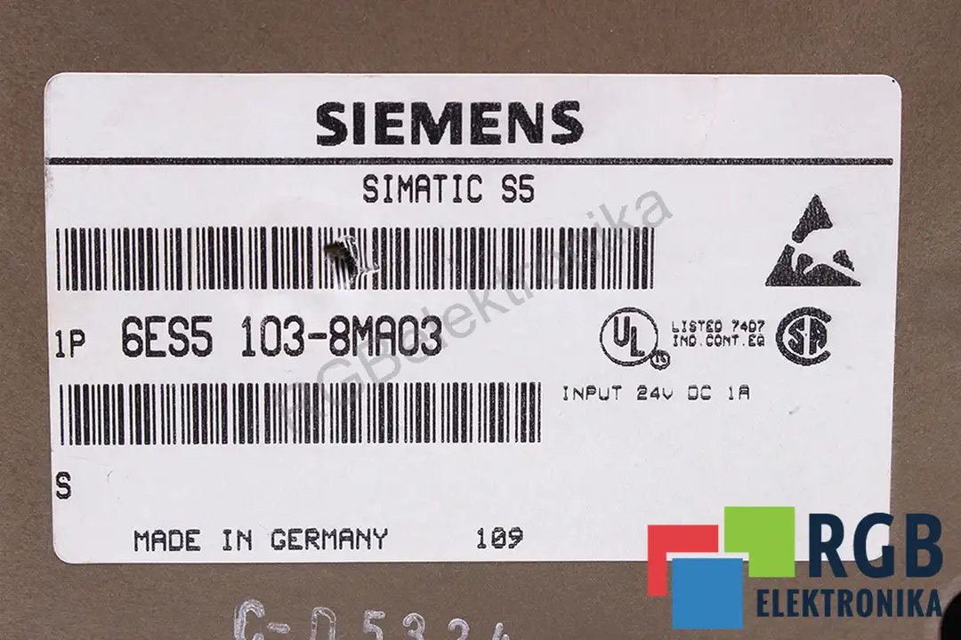 6ES5103-8MA03 SIEMENS