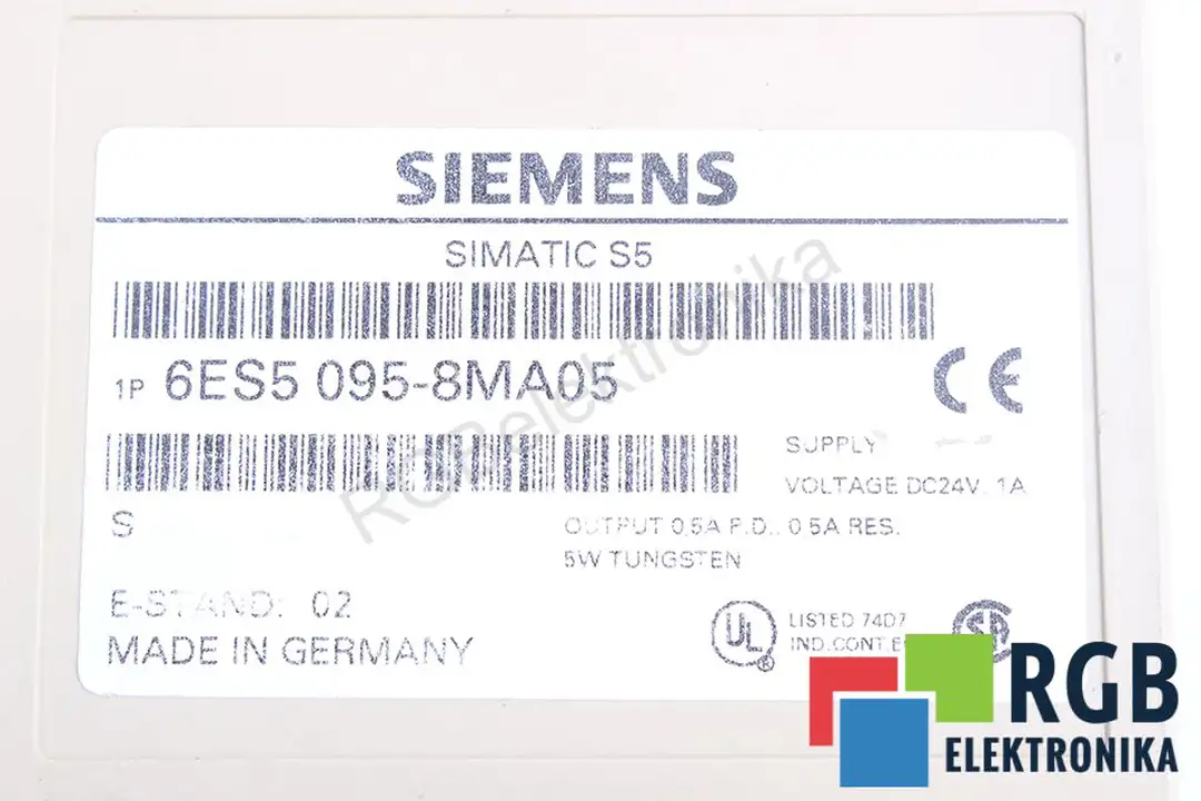 6ES5095-8MA05 SIEMENS