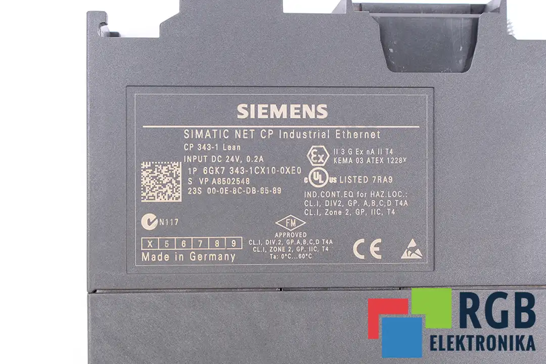 6GK7343-1CX10-0XE0 SIEMENS