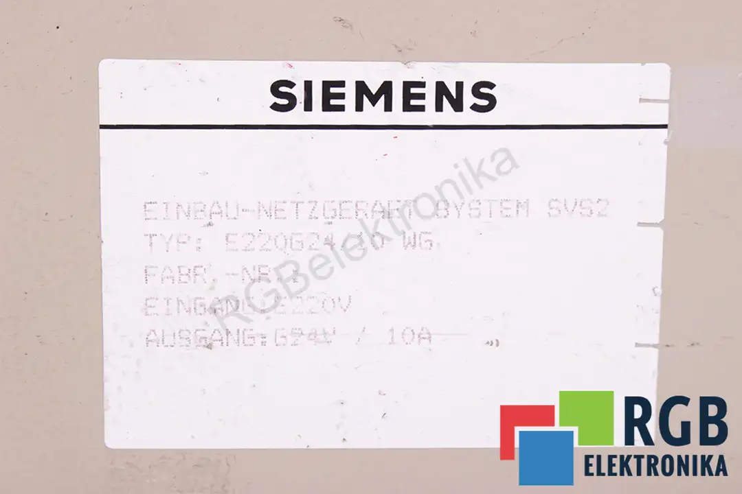 E220G2410WG SIEMENS