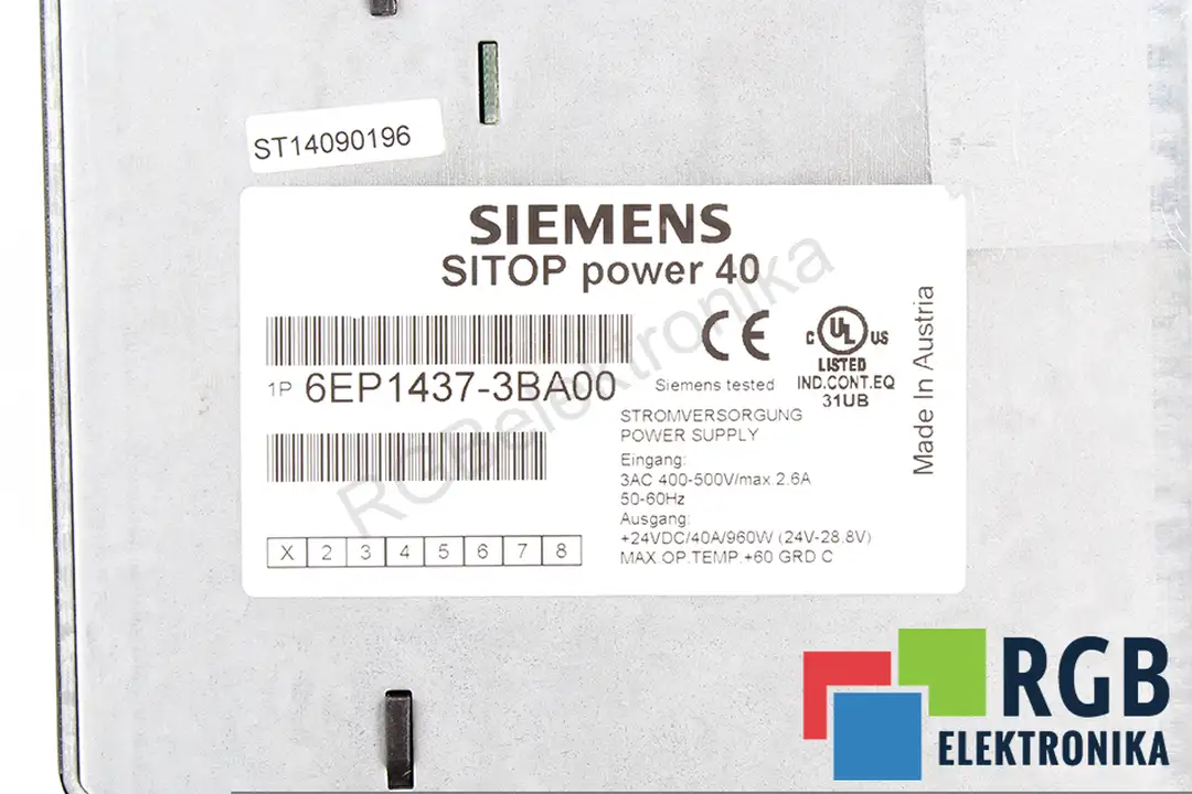 6EP1437-3BA00 SIEMENS