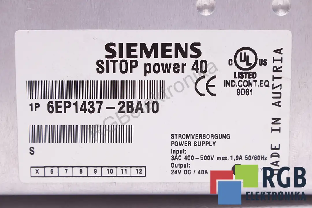 6EP1437-2BA10 SIEMENS