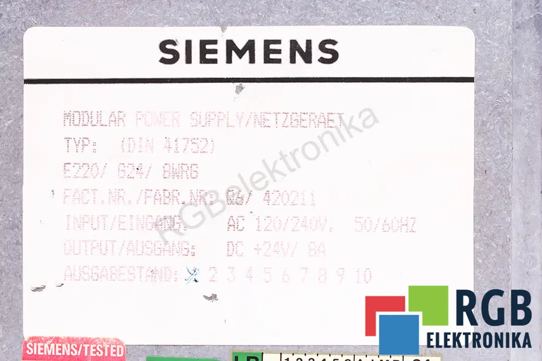 6EW1380-4AA SIEMENS