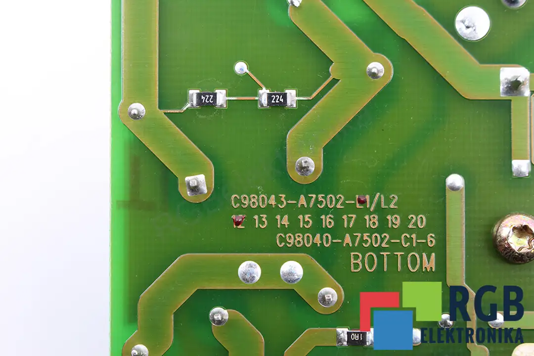 C98043-A7502-L1/L2 SIEMENS