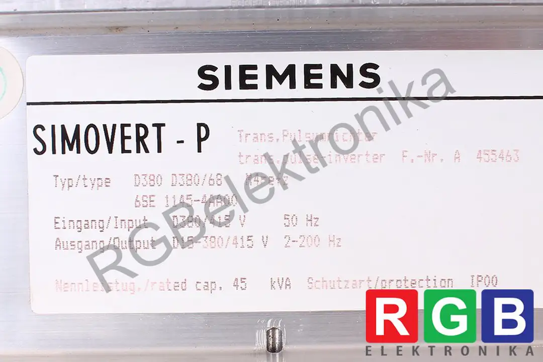 6SE1145-4AA00 SIEMENS