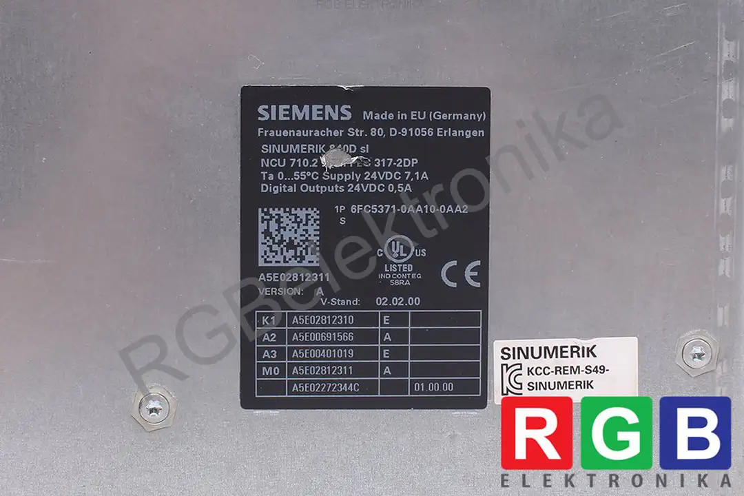 servis 6fc5371-0aa10-0aa2 SIEMENS