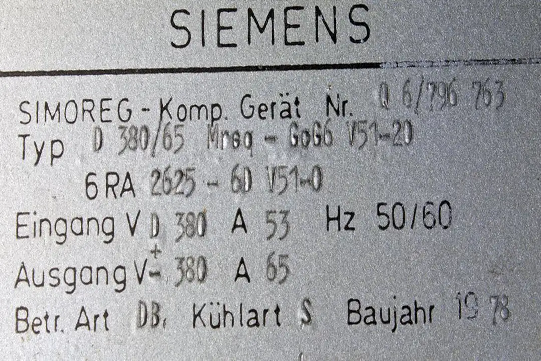 6RA 2625-6D SIEMENS