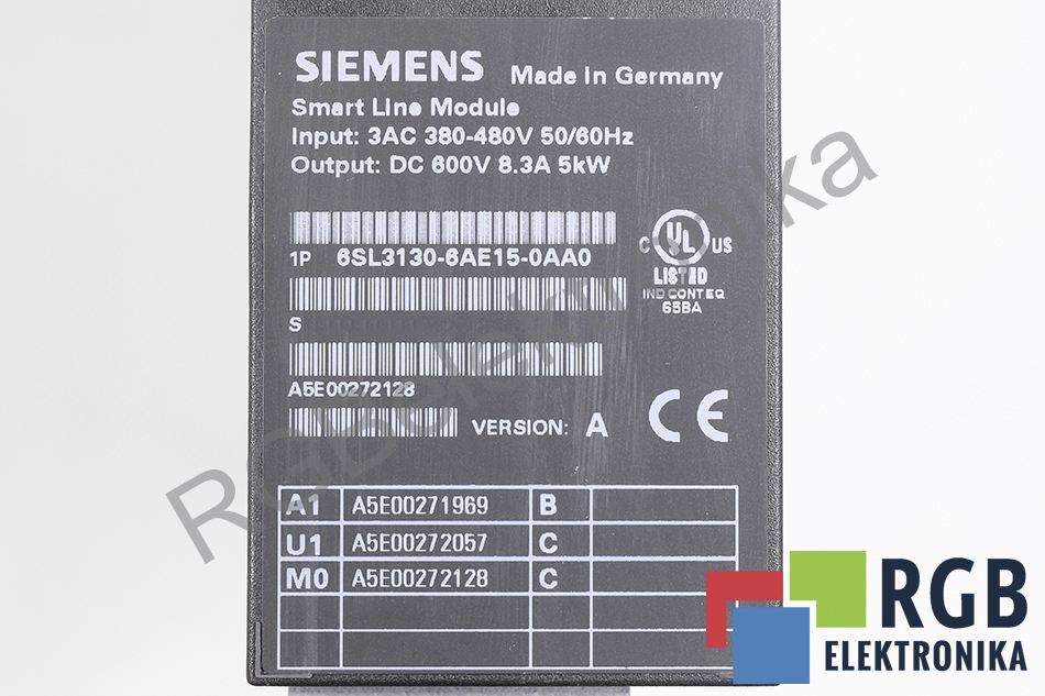 6SL3130-6AE15-0AA0 SIEMENS