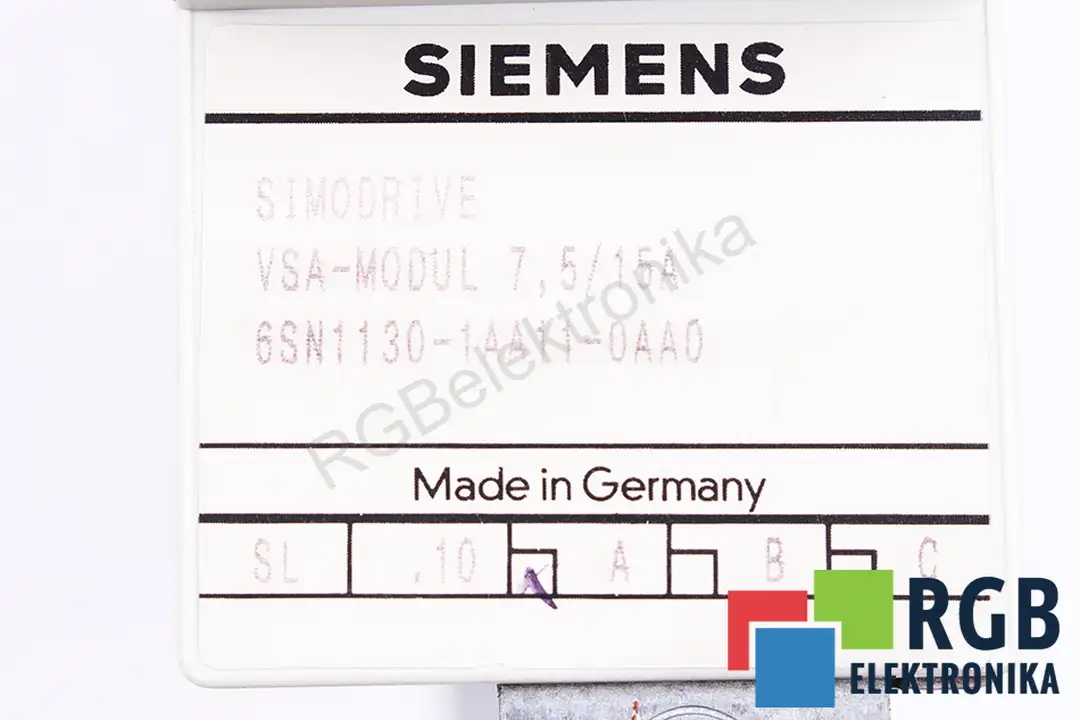 6SN1130-1AA11-0AA0 SIEMENS