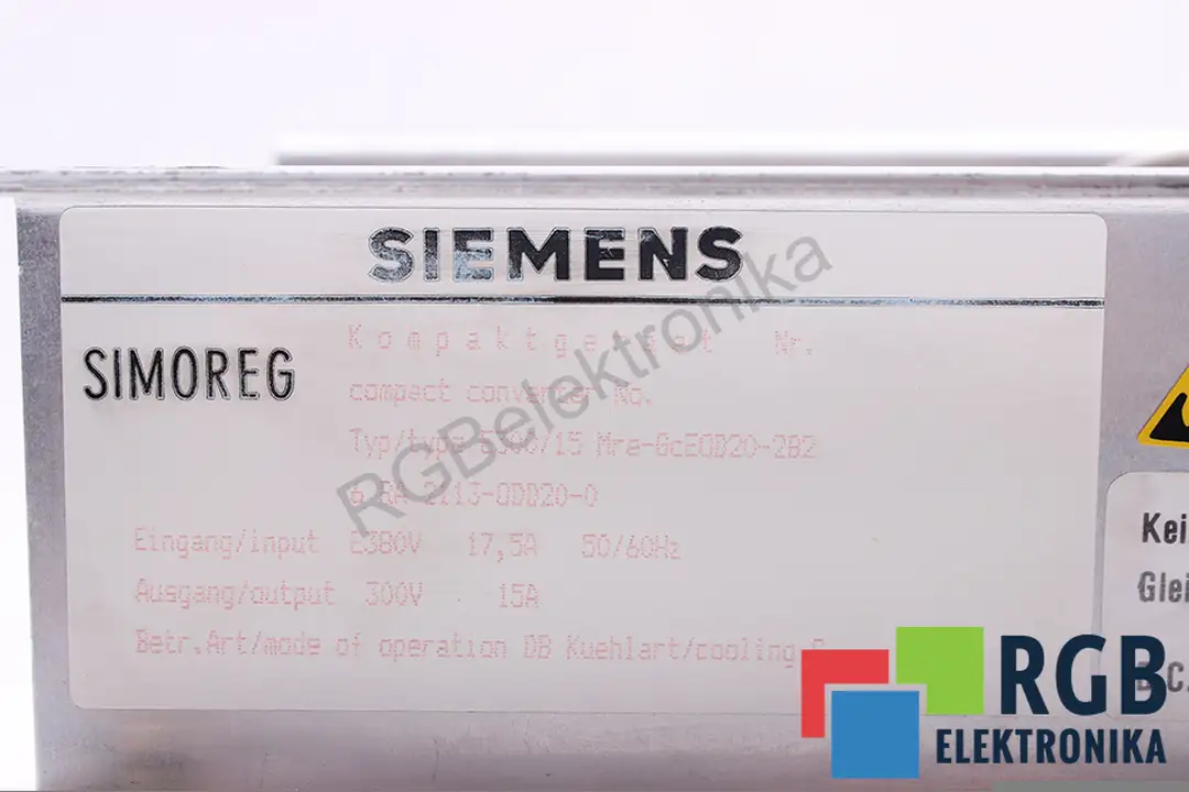 6RA2113-0DD20-0 SIEMENS