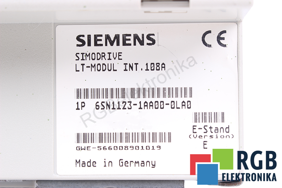 6SN1123-1AA0-0LA0 SIEMENS