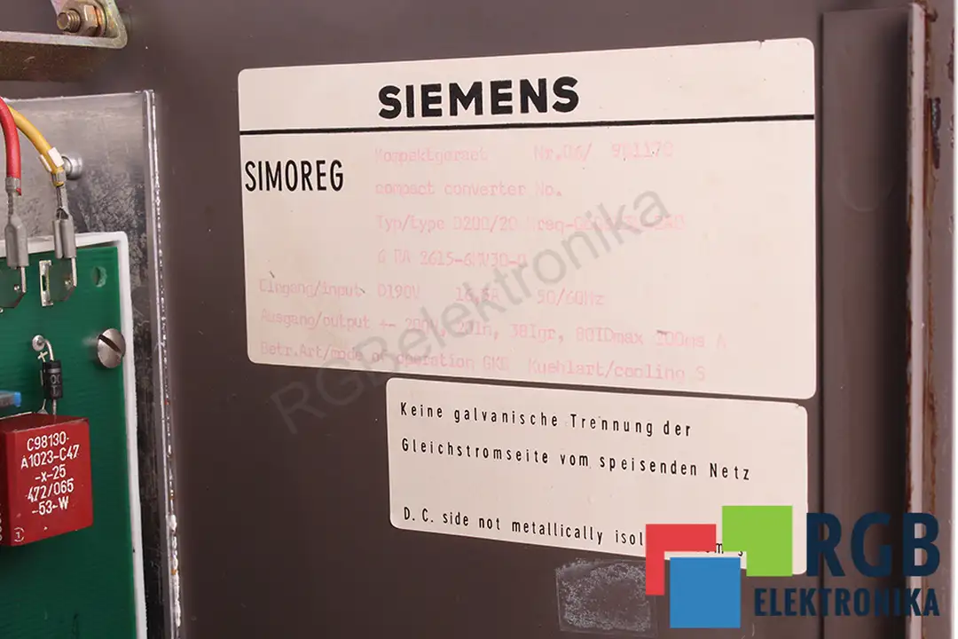 6RA2615-6MV30-0 SIEMENS