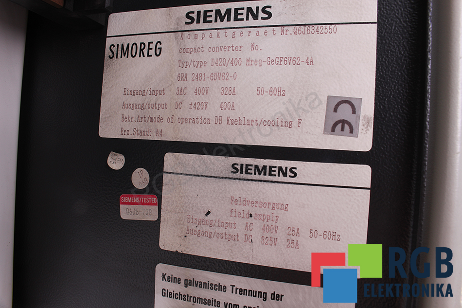 6RA2481-6DV62-0 SIEMENS