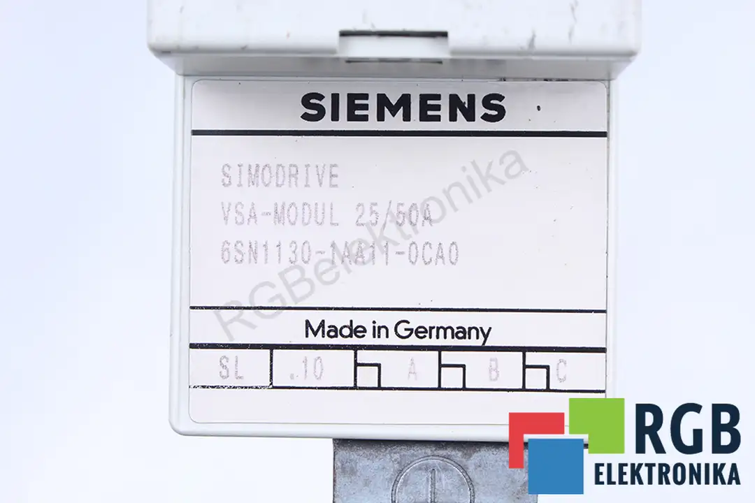 6sn1130-1aa11-0ca0 SIEMENS oprava