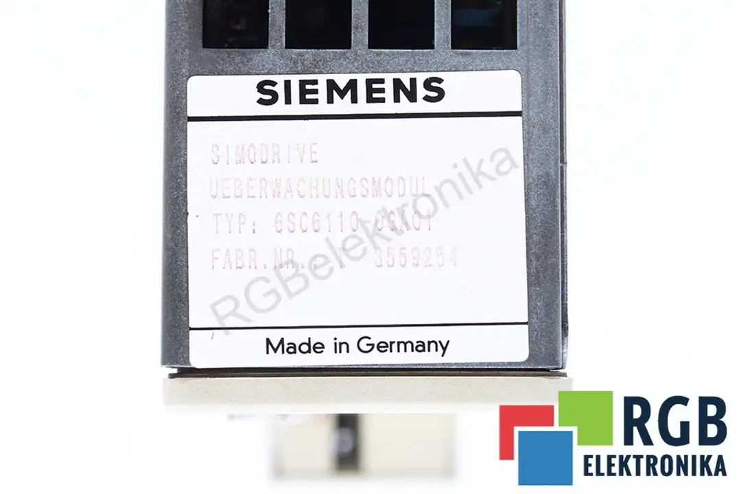 6sc6110-0ga01 SIEMENS oprava