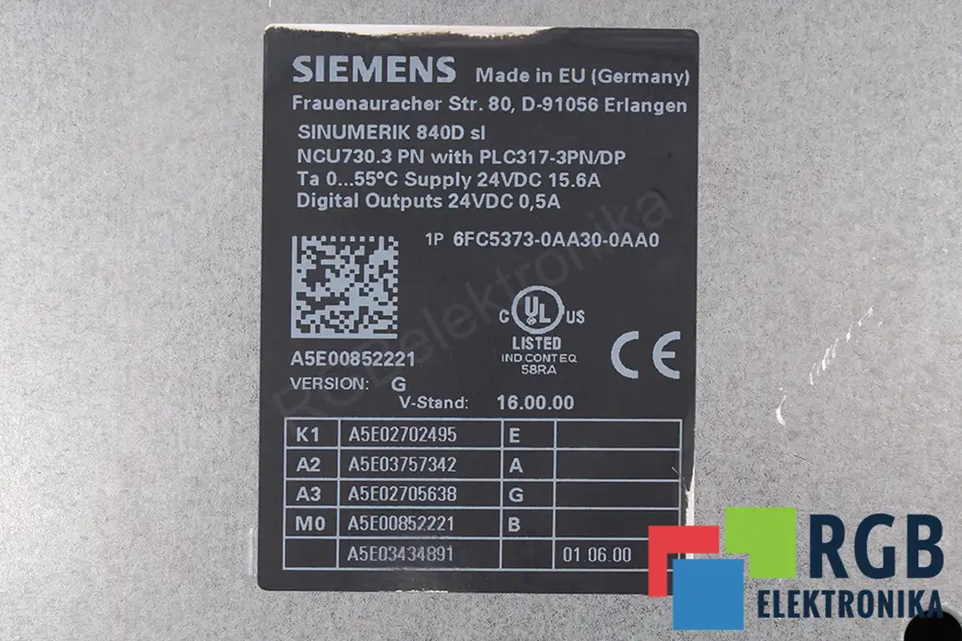 6FC5373-0AA30-0AA0 SIEMENS