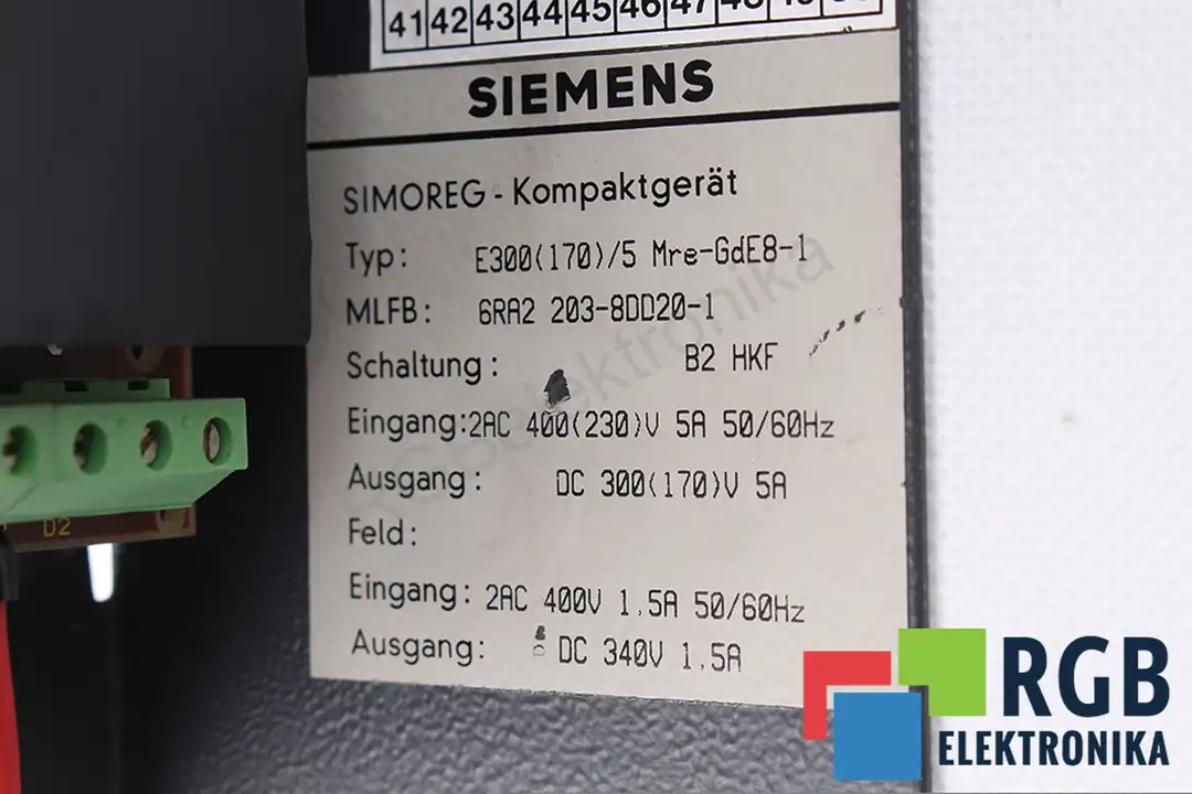 6RA2203-8DD20-1 SIEMENS