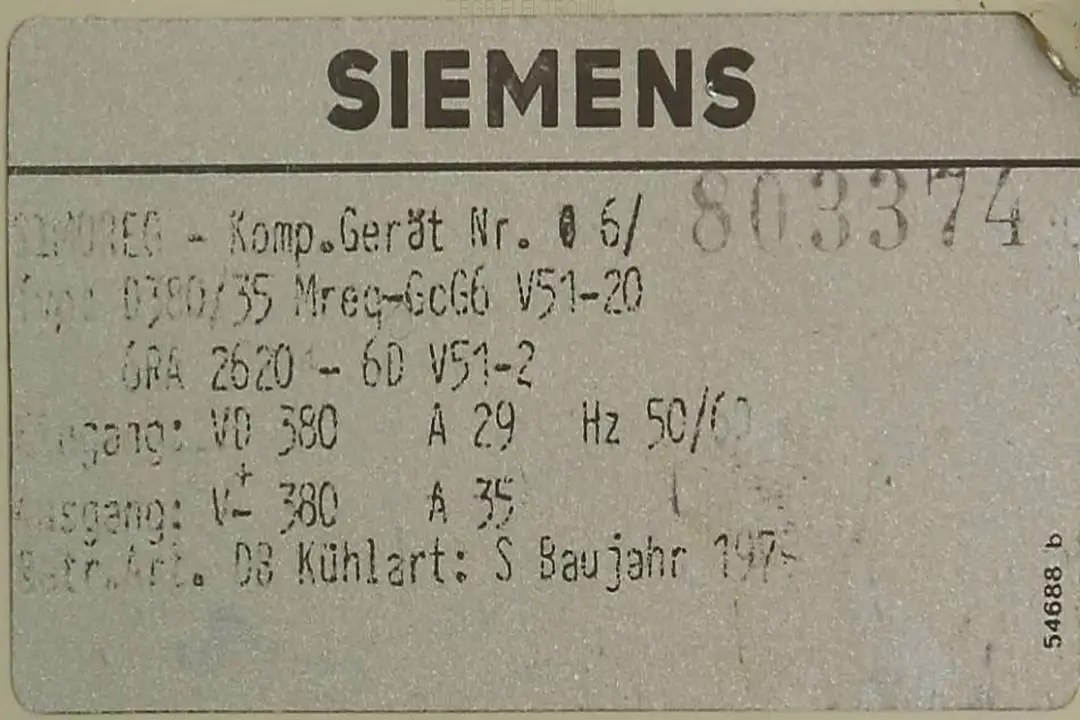 6ra-2620-6d SIEMENS oprava