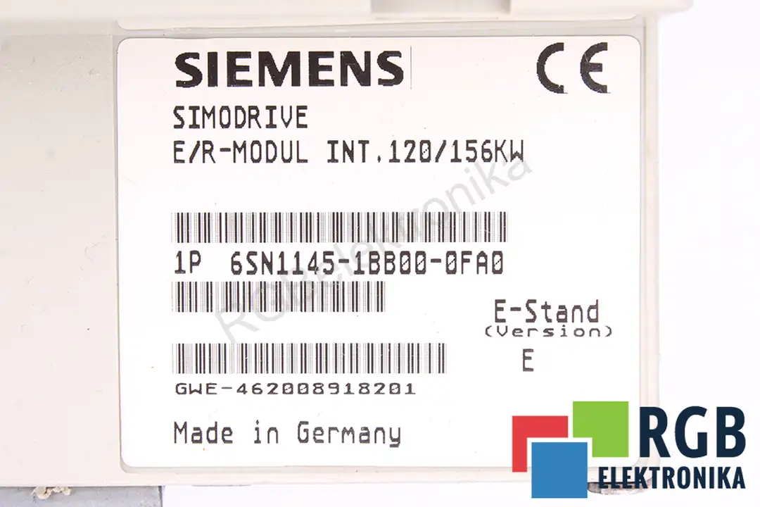 6sn1145-1bb00-0fa0 SIEMENS oprava